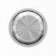 TECLA DE INTERRUPTOR Y CONMUTADOR CROMO NEGRO NIESSEN SKYMOON N8601CR