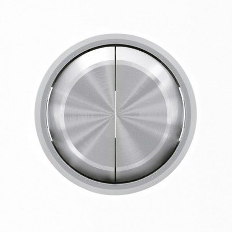 DOBLE TECLA CROMO NIESSEN SKYMOON N8611CR