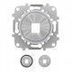 TAPA CROMO RJ NIESSEN SKYMOON N8618.1CR