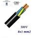 MANGUERA BLANCA 4X1MM2 H05VVF