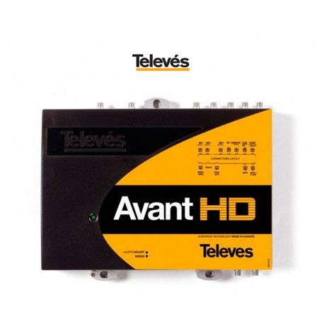 AMPLIFICADOR SERIE AVANT PROGRAMABLE 7 ENTRADAS 2 SALIDAS TELEVES 5328