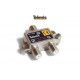 REPARTIDOR INTERIOR DE 2 DIRECCIONES 4DB 5/1000MHZ TELEVES 4530