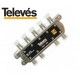 REPARTIDOR INTERIOR DE 8 DIRECCIONES 12DB 5/1000MHZ TELEVES 4533
