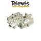 DERIVADOR PARA EXTERIOR 2 SALIDAS 11DB Y 5/8 EN PASO 5/1000MHZ TELEVES 4603