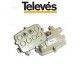DERIVADOR PARA EXTERIOR 2 SALIDAS 20DB Y 5/8 EN PASO 5/1000MHZ TELEVES 4606