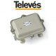 REPARTIDOR DE EXTERIOR COFRE ESTANCO 3 DIRECCIONES SCATV TELEVES 4623