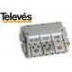 DERIVADOR CON BRIDA 2 SALIDAS 20DB TIPO B EASYF TELEVES 5427