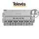 REPARTIDOR 8 DIRECCIONES 13/16DB + PAU EASYF TELEVES 5433