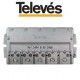 DERIVADOR 6 DIRECCIONES TV-SAT 24DB EASYF TELEVES 5494