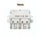 DERIVADOR INTERIOR 2 SALIDAS 12DB CONECTOR F 5/2400MHZ TELEVES 542503