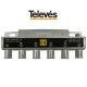 DERIVADOR INTERIOR 4 SALIDAS 16DB CONECTOR F 5/2400MHZ TELEVES 514210