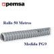 TUBO HELICOIDAL ECOFLEX METRICA PG-9 ROLLO 50 METROS PEMSA THAPG9