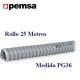 ROLLO 50MTS TUBO HELICOIDAL ECOFLEX METRICA PG-9 PEMSA EPG9
