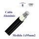 CABLE DE ALUMINIO UNIPOLAR 1x95MM 1000V - PRECIO POR METROS