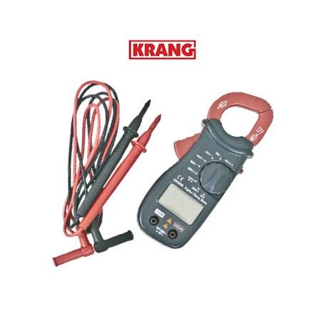 PINZA AMPERIMETRICA MINI C/TEMPERATURA 6 FUNCIONES K35268 KRANG