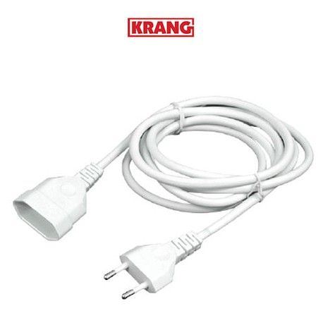 ALARGADERA BLANCA 5 METROS MANGUERA 2X1MM K20015 KRANG