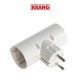 ENCHUFE CLAVIJA DOBLE SCHUCKO 25A. KRANG K18010