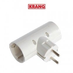 ENCHUFE CLAVIJA DOBLE SCHUCKO 25A. KRANG K18010