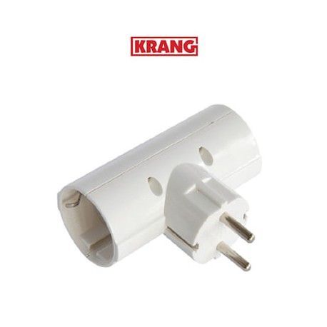 ENCHUFE CLAVIJA DOBLE SCHUCKO 25A. KRANG K18010