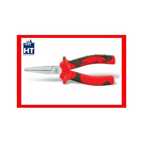 ALICATE DE PUNTA PLANA LARGA 15/160 AISLAMIENTO VDE1000V HT 12050