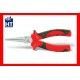 ALICATE DE PUNTA REDONDA LARGA 25/160 AISLAMIENTO VDE1000V HT 12053