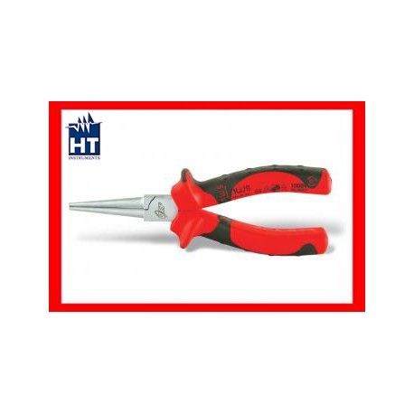 ALICATE DE PUNTA REDONDA LARGA 25/160 AISLAMIENTO VDE1000V HT 12053