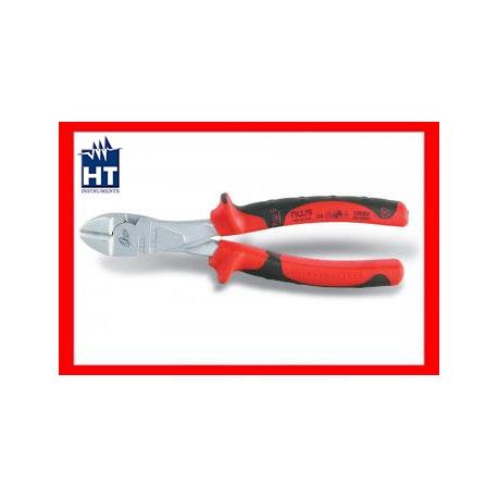 ALICATE DE CORTE DIAGONAL PARA MATERIALES DUROS 45/200 AISLAMIENTO VDE1000V HT 12060