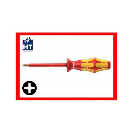 DESTORNILLADOR PUNTA PHILIPS PH1X80MM AISLADO 1000V HT 006152