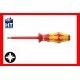 DESTORNILLADOR PUNTA POZIDRIV PZ1X80MM AISLADO 1000V HT 006162