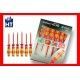 KIT 6 DESTORNILLADORES LASERTIP CON AISLAMIENTO 1000V HT 006000