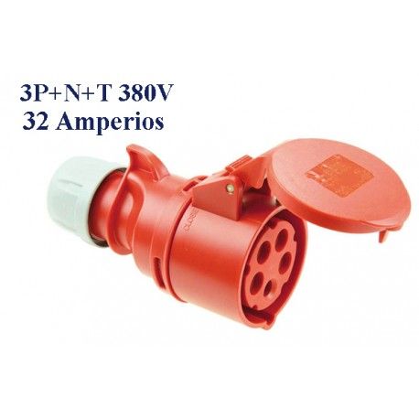 BASE AEREA CETAC 3P+N+T 32A IP44 380V