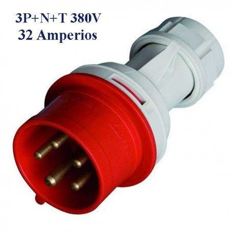 CLAVIJA AEREA CETAC 3P+N+T 32A IP44 380V