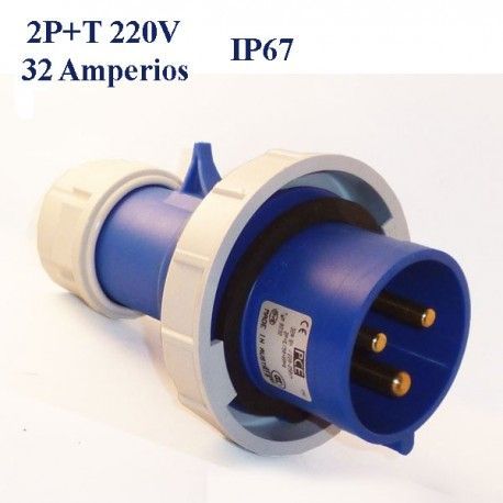 CLAVIJA AEREA CETAC 2P+T 32A IP467 220V