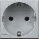 BASE DE ENCHUFE TECH 16A 2P+T BTICINO AXOLUTE HC4141