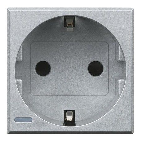 BASE DE ENCHUFE TECH 16A 2P+T BTICINO AXOLUTE HC4141