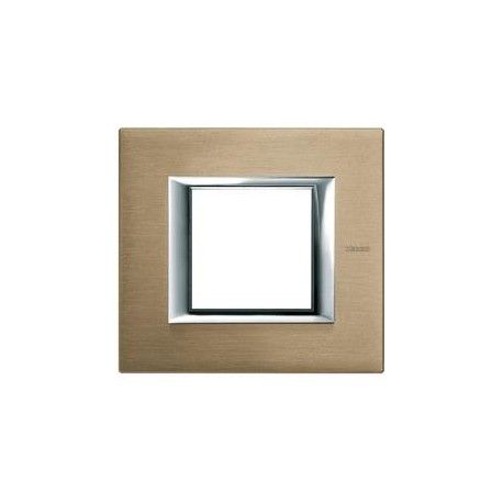 MARCO 1 ELEMENTO TITANIO PULIDO BTICINO AXOLUTE HA4802NX