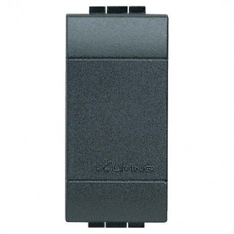 TAPA CIEGA ESTRECHA ANTRACITA BTICINO LIVINGLIGHT L4950