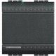INTERRUPTOR ANTRACITA BASCULANTE ILUMINABLE BTICINO LIVINGLIGHT L4001M2A