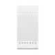 CONMUTADOR ESTRECHO BLANCO BASCULANTE ILUMINABLE BTICINO LIVINGLIGHT N4003A
