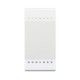 CRUZAMIENTO ESTRECHO BLANCO BASCULANTE ILUMINABLE BTICINO LIVINGLIGHT N4004N