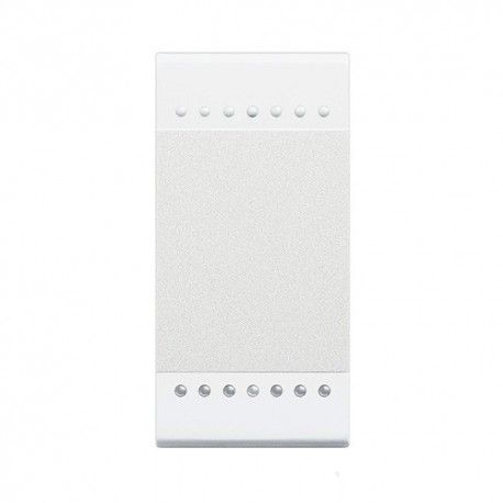 PULSADOR ESTRECHO BLANCO BASCULANTE ILUMINABLE BTICINO LIVINGLIGHT N4005A