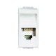 TOMA DE TELEFONO RJ11 ESTRECHA BLANCO BTICINO LIVINGLIGHT N4258-11N