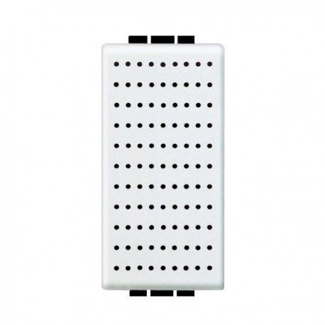 ZUMBADOR ESTRECHO BLANCO BTICINO LIVINGLIGHT N4356-230