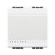 INTERRUPTOR BLANCO BASCULANTE ILUMINABLE BTICINO LIVINGLIGHT N4001M2A