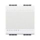 CONMUTADOR BLANCO BASCULANTE ILUMINABLE BTICINO LIVINGLIGHT N4003M2A