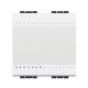 CRUZAMIENTO BLANCO BASCULANTE ILUMINABLE BTICINO LIVINGLIGHT N4004M2N