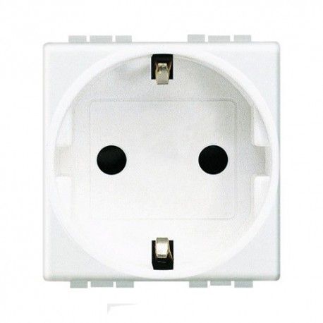 BASE DE ENCHUFE BLANCO BTICINO LIVINGLIGHT N4141A