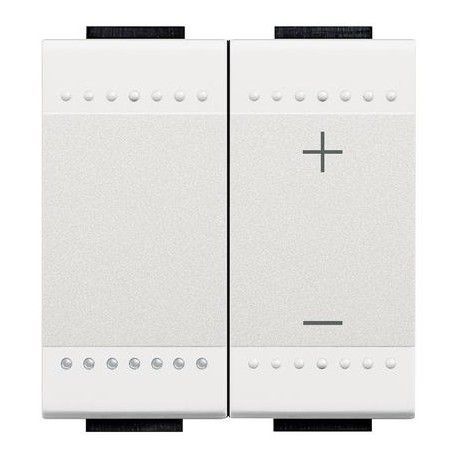REGULADOR LUZ UNIVERSAL BLANCO 3W-400W BTICINO LIVINGLIGHT N4411N