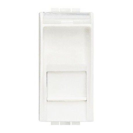 TOMA INFORMATICA RJ45 ESTRECHA BLANCO BTICINO LIVINGLIGHT N4279C6A