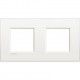 MARCO 2 ELEMENTOS BLANCO BTICINO LIVINGLIGHT AIR LNE4802M2BN